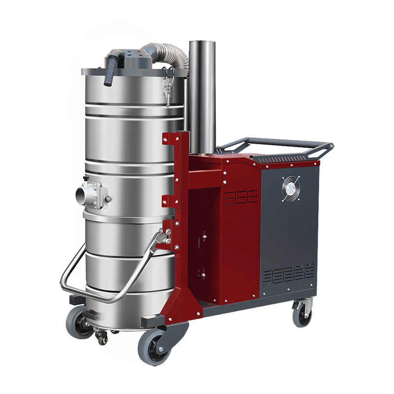 新余坦洁380V 双桶手动反吹工业吸尘器X8系列